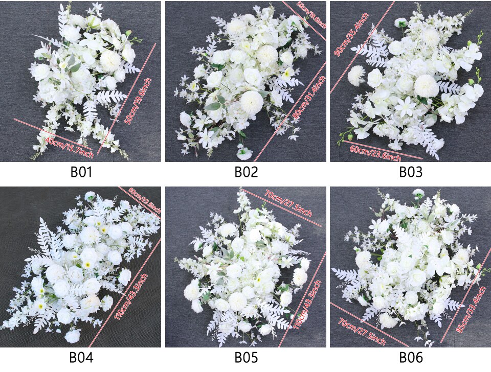 silver artificial flower arrangements2