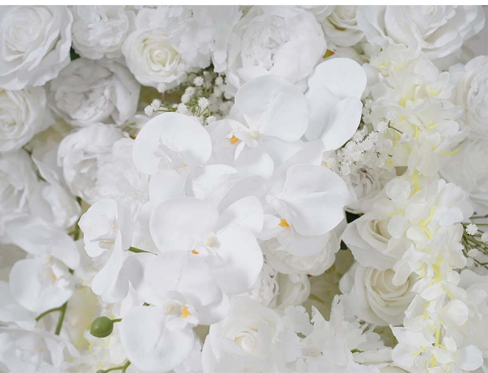 ivory silk flower wedding bouquets online10