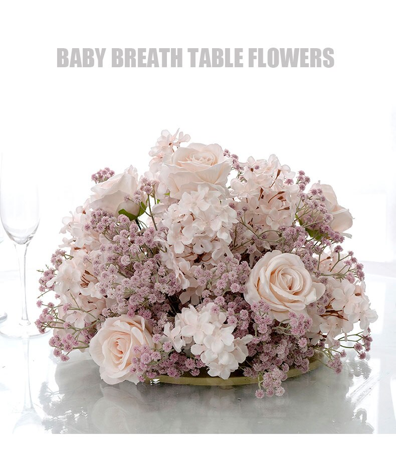 ask for flowers on the table in restaurant