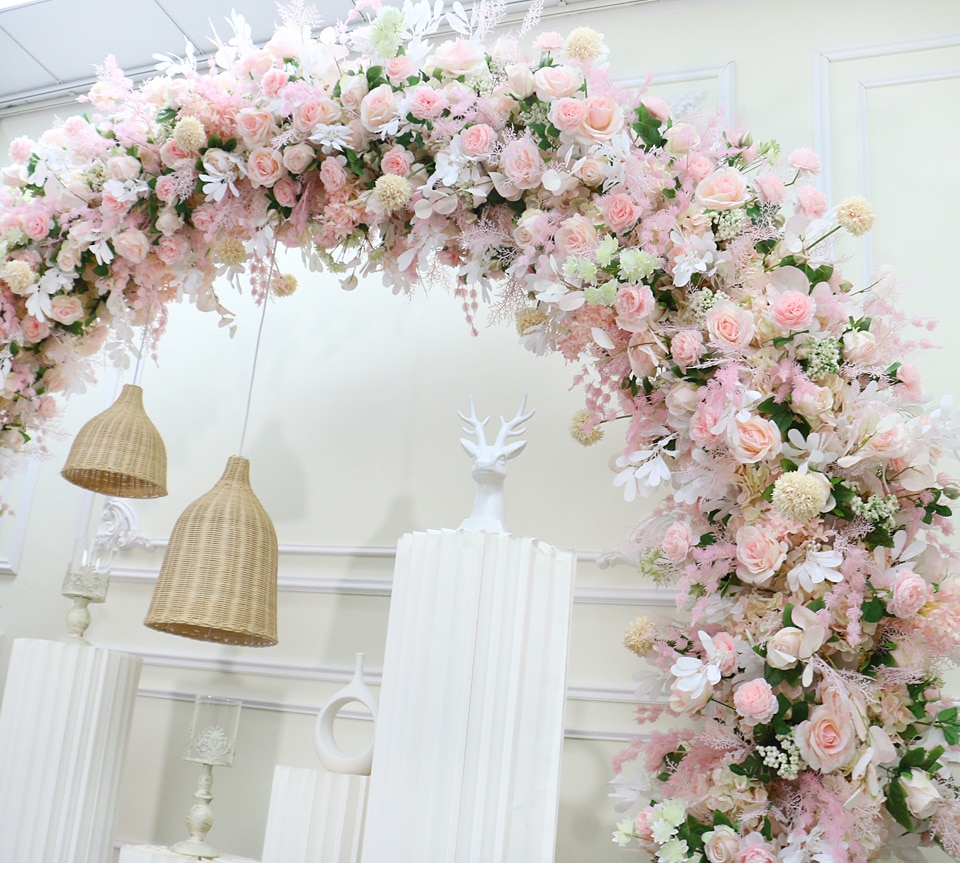 s07705 champagne flower over the door wall décor9