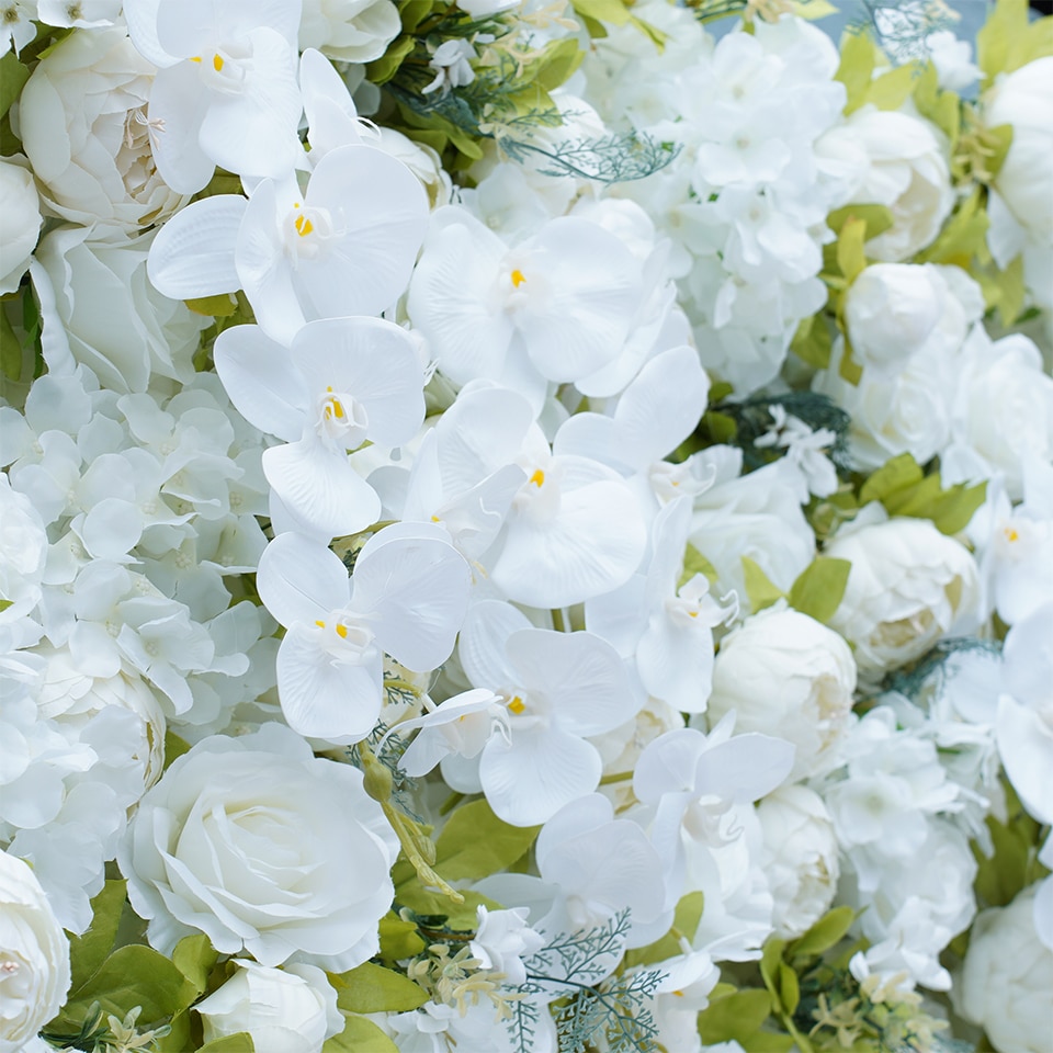 chinese wedding baby's breath white flower9