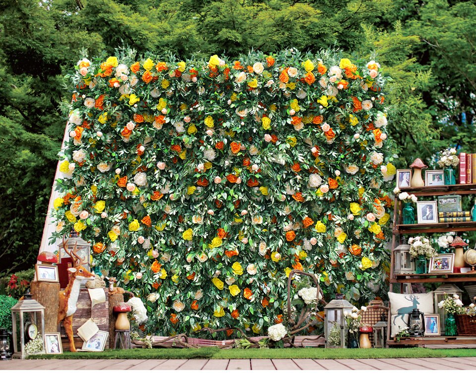 butterfly garden flower arrangement