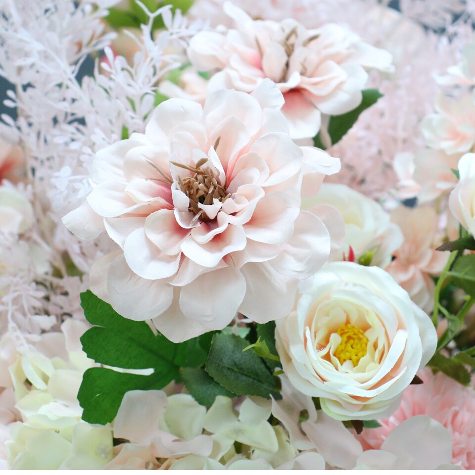 flower arrangement on corner of sign8