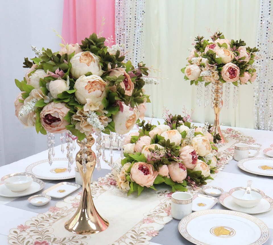 wedding pew flower holders