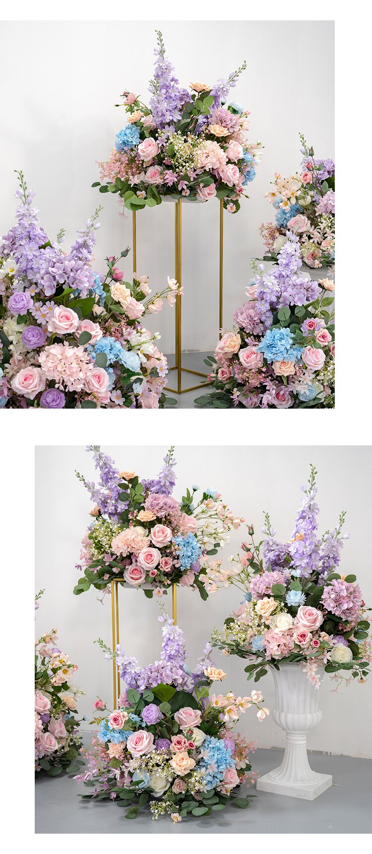 cloche flower arrangements with stand9