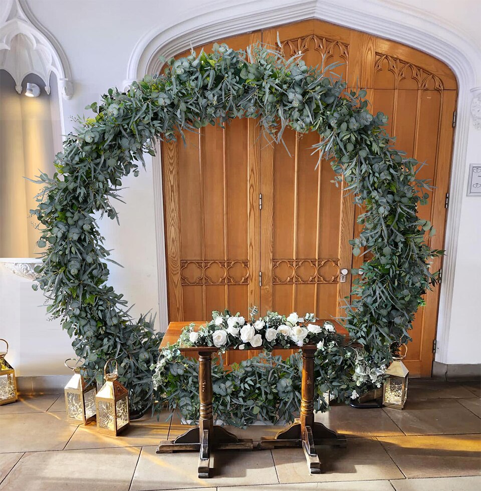 country wedding reception table decorations