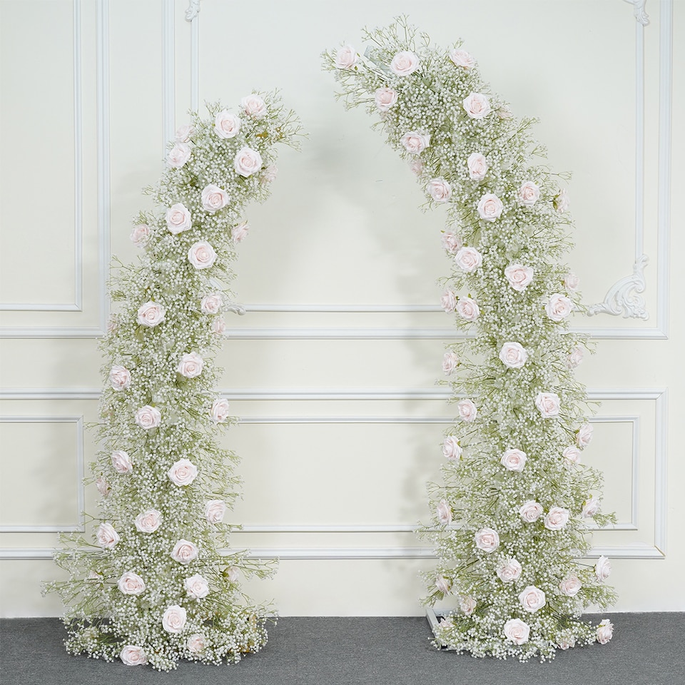 pink 3d flower wall decals